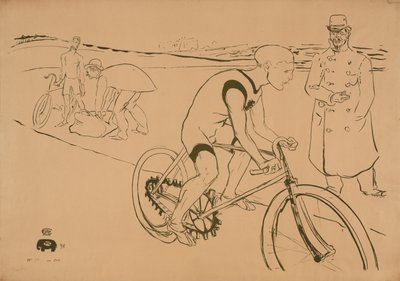 Döngü Michael by Henri de Toulouse Lautrec