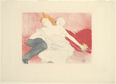 sefahat (ikinci plaka) by Henri de Toulouse Lautrec