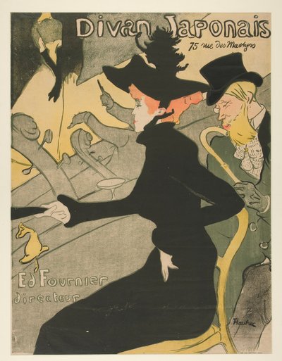 japon kanepe by Henri de Toulouse Lautrec