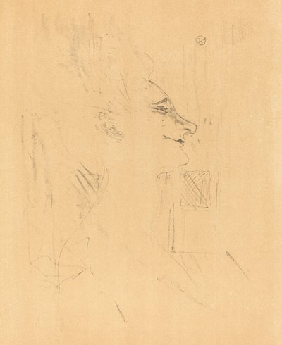 Sarhoş Soularde, 1898. by Henri de Toulouse Lautrec