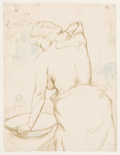 Elles: Tuvalet by Henri de Toulouse Lautrec