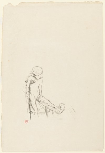eros vanné by Henri de Toulouse Lautrec