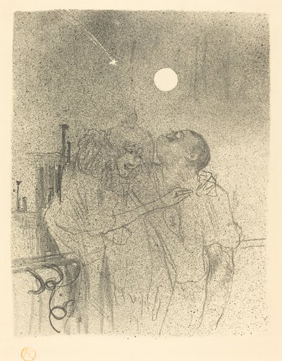 Kayan Yıldızlar, 1895. by Henri de Toulouse Lautrec