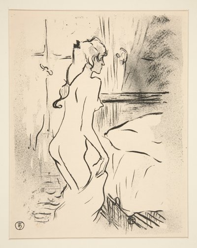Etude de femme (Bir Kadının Çalışması) by Henri de Toulouse Lautrec