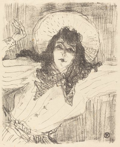 eva lavalliere by Henri de Toulouse Lautrec
