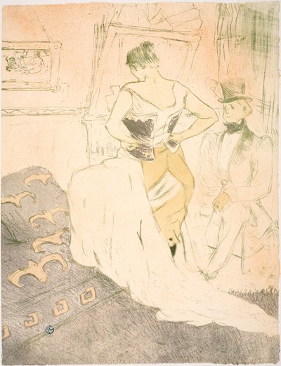 Korseli Kadın, Passage Conquest by Henri de Toulouse Lautrec