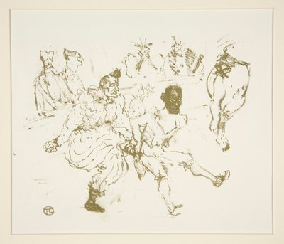 Footit ve Çikolata by Henri de Toulouse Lautrec