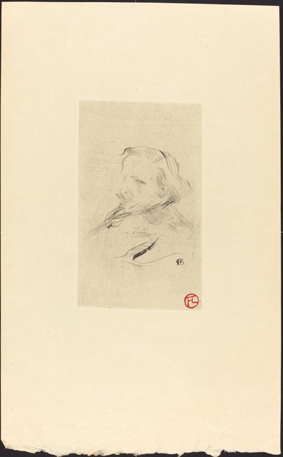 Francis Ürdün by Henri de Toulouse Lautrec