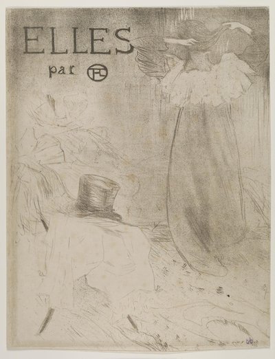 Kadınlar için Cephe Parçası by Henri de Toulouse Lautrec
