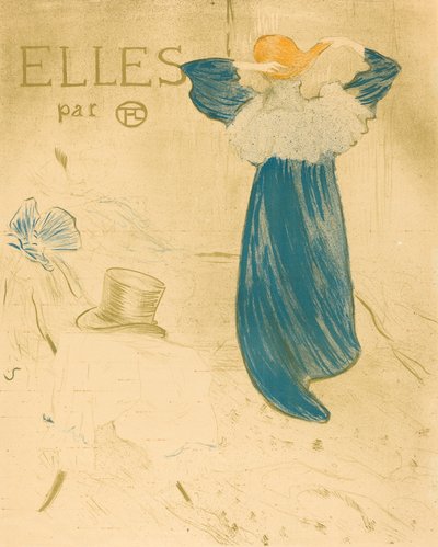 cephe parçası by Henri de Toulouse Lautrec
