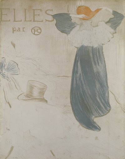 "Elles" için ön yazı, 1896 by Henri de Toulouse Lautrec