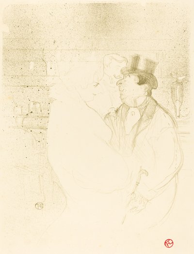 Barda Ida Heath (Ida Heath au bar) by Henri de Toulouse Lautrec