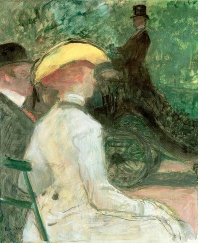 Ben Bois de Boulogne by Henri de Toulouse Lautrec