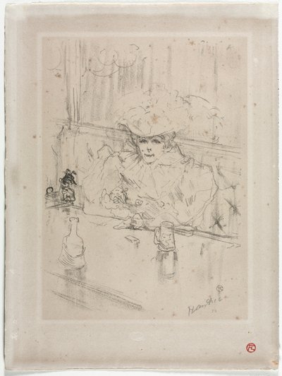 Hanneton'da by Henri de Toulouse Lautrec
