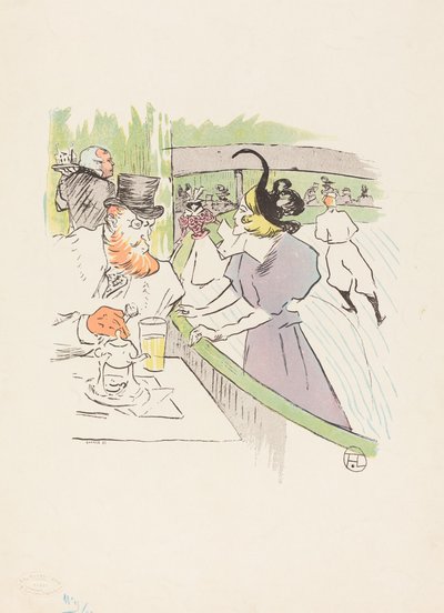 Buz Pateninde Profesyonel Güzellik by Henri de Toulouse Lautrec