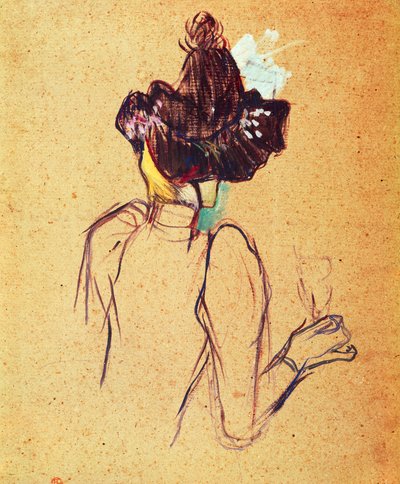 Jane Avril, Henri de Toulouse Lautrec (1864-1901) by Henri de Toulouse Lautrec