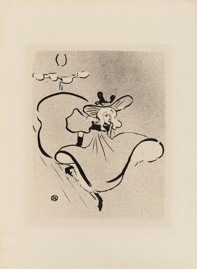 Jane Avril, Le Café-Concert'tan by Henri de Toulouse Lautrec