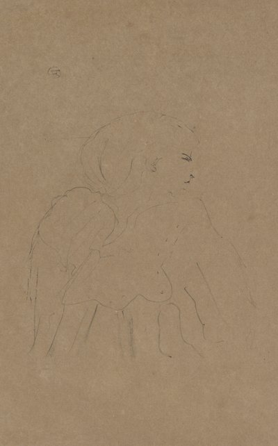 Jane Hading, 1898., 1898. by Henri de Toulouse Lautrec