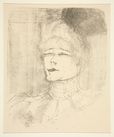 Jeanne Granier by Henri de Toulouse-Lautrec