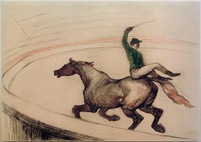 Jokey by Henri de Toulouse Lautrec