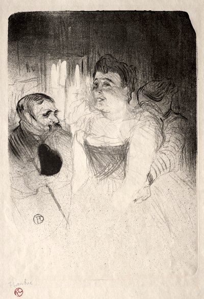 Loge Judic by Henri de Toulouse Lautrec