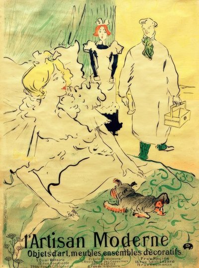 Modern Zanaatkar by Henri de Toulouse Lautrec