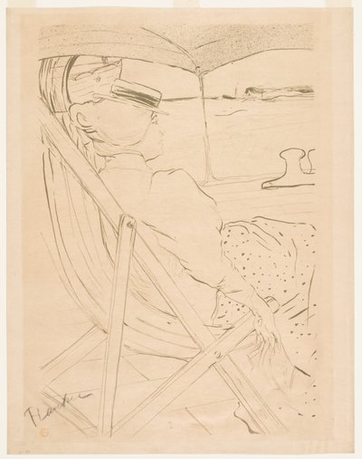 54 Yolcu by Henri de Toulouse Lautrec