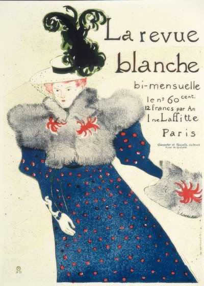 Beyaz İnceleme by Henri de Toulouse Lautrec