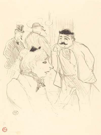 Kök (Moulin Rouge) by Henri de Toulouse Lautrec