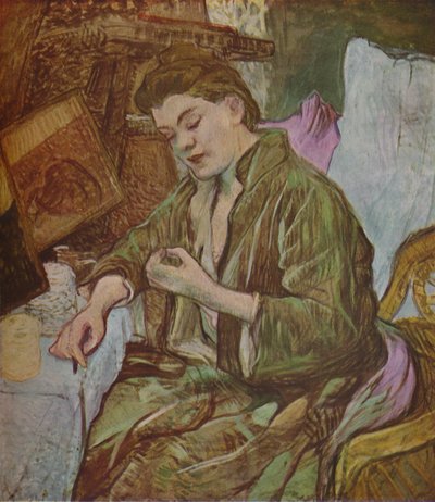 La Toilette, Hazırlanmak, 1891, 1937. by Henri de Toulouse Lautrec