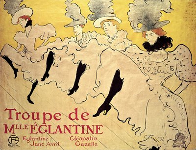 Matmazel Eglantine Topluluğu, 1895., 1895. by Henri de Toulouse Lautrec
