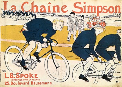 Simson Zinciri, Reklam Afişi, 1896. by Henri de Toulouse Lautrec