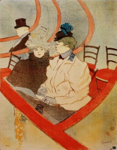 Büyük Loca by Henri de Toulouse Lautrec