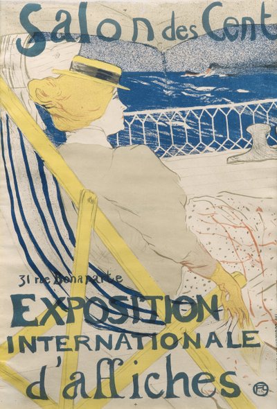 Lapassre du 54 - Salon des Cent yatta gezinti by Henri de Toulouse Lautrec
