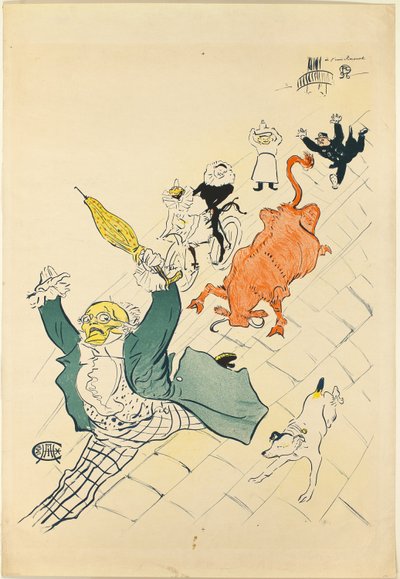 kızgın inek by Henri de Toulouse Lautrec