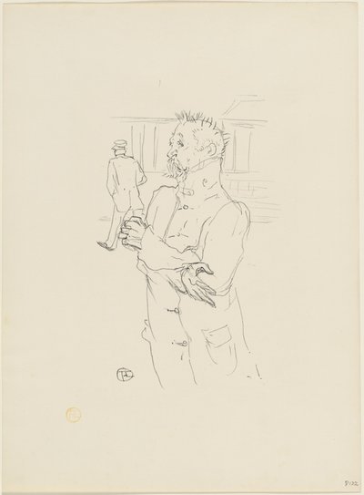 Aptal, 1895. by Henri de Toulouse Lautrec