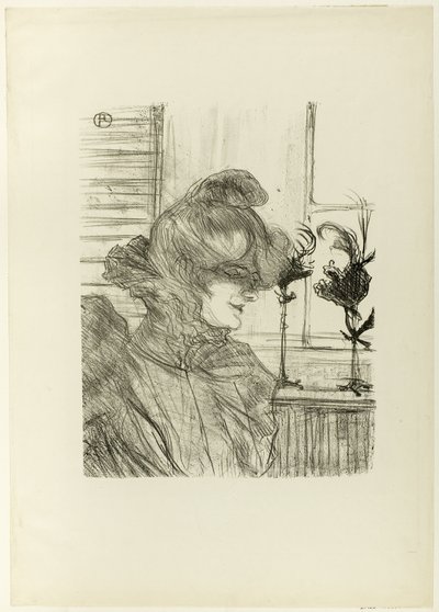 Le Margoin (Matmazel Louise Blouet) by Henri de Toulouse Lautrec