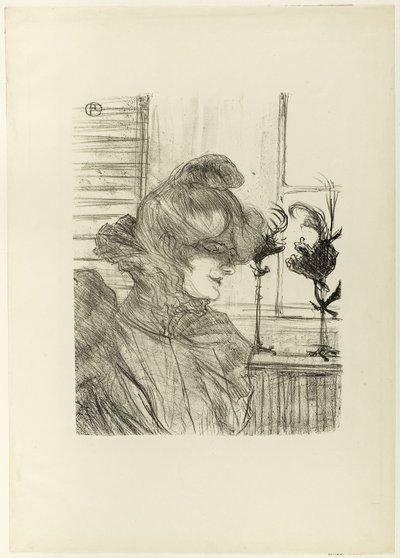 Le Margoin (Matmazel Louise Blouet) by Henri de Toulouse Lautrec