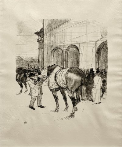 Padok by Henri de Toulouse Lautrec