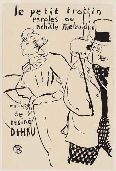 Küçük Trottin by Henri de Toulouse Lautrec