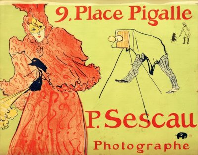 Fotoğrafçı Sescau by Henri de Toulouse Lautrec