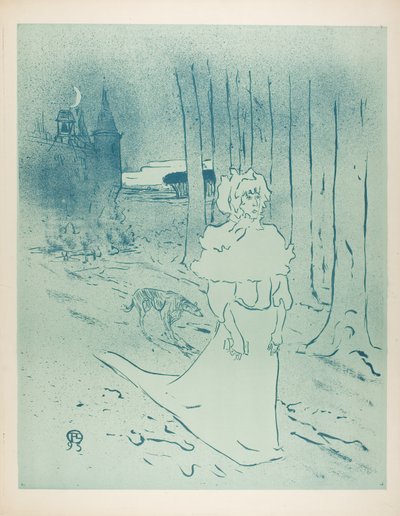 Toksin by Henri de Toulouse Lautrec