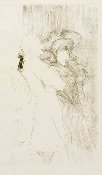 Lender ve Auguez "The Song of Fortune"da by Henri de Toulouse-Lautrec