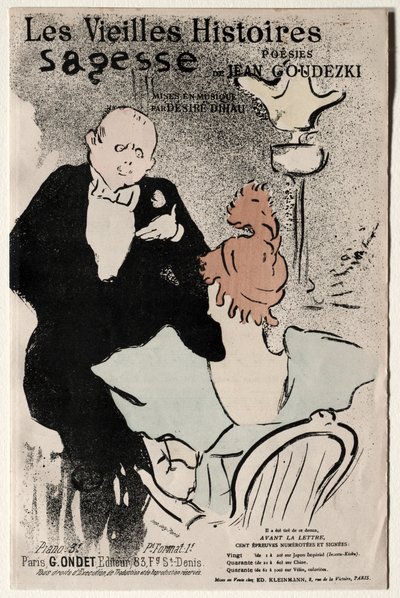 Eski Hikayeler: Bilgelik, 1893. by Henri de Toulouse Lautrec