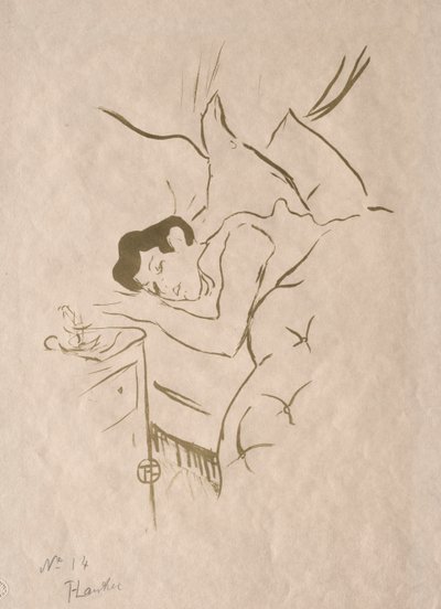 Eski Hikayeler: Ağzınız by Henri de Toulouse Lautrec