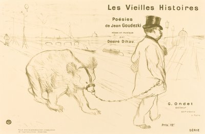 Eski Hikayeler (kapak/başlık) by Henri de Toulouse Lautrec