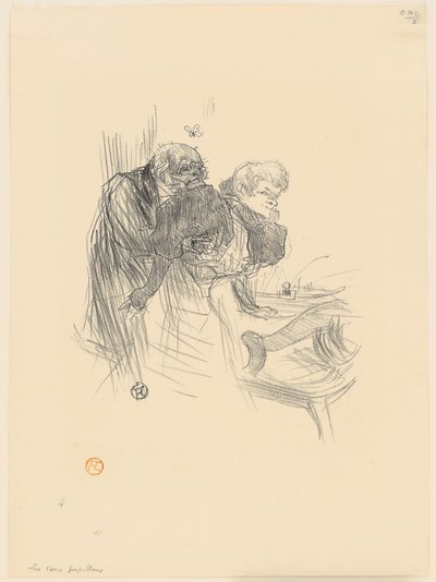 Eski Kelebekler by Henri de Toulouse Lautrec