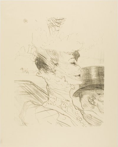 Louise Balthy, Treize Litografilerinden by Henri de Toulouse Lautrec