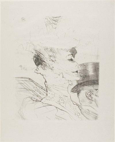 Louise Balthy, Treize Litografilerinden by Henri de Toulouse Lautrec
