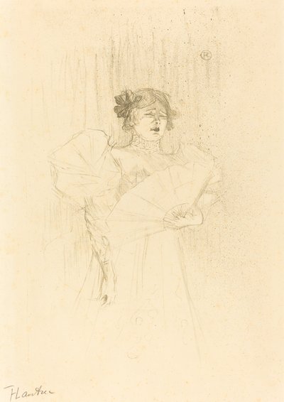 Luce Myres Tam Yüz by Henri de Toulouse Lautrec